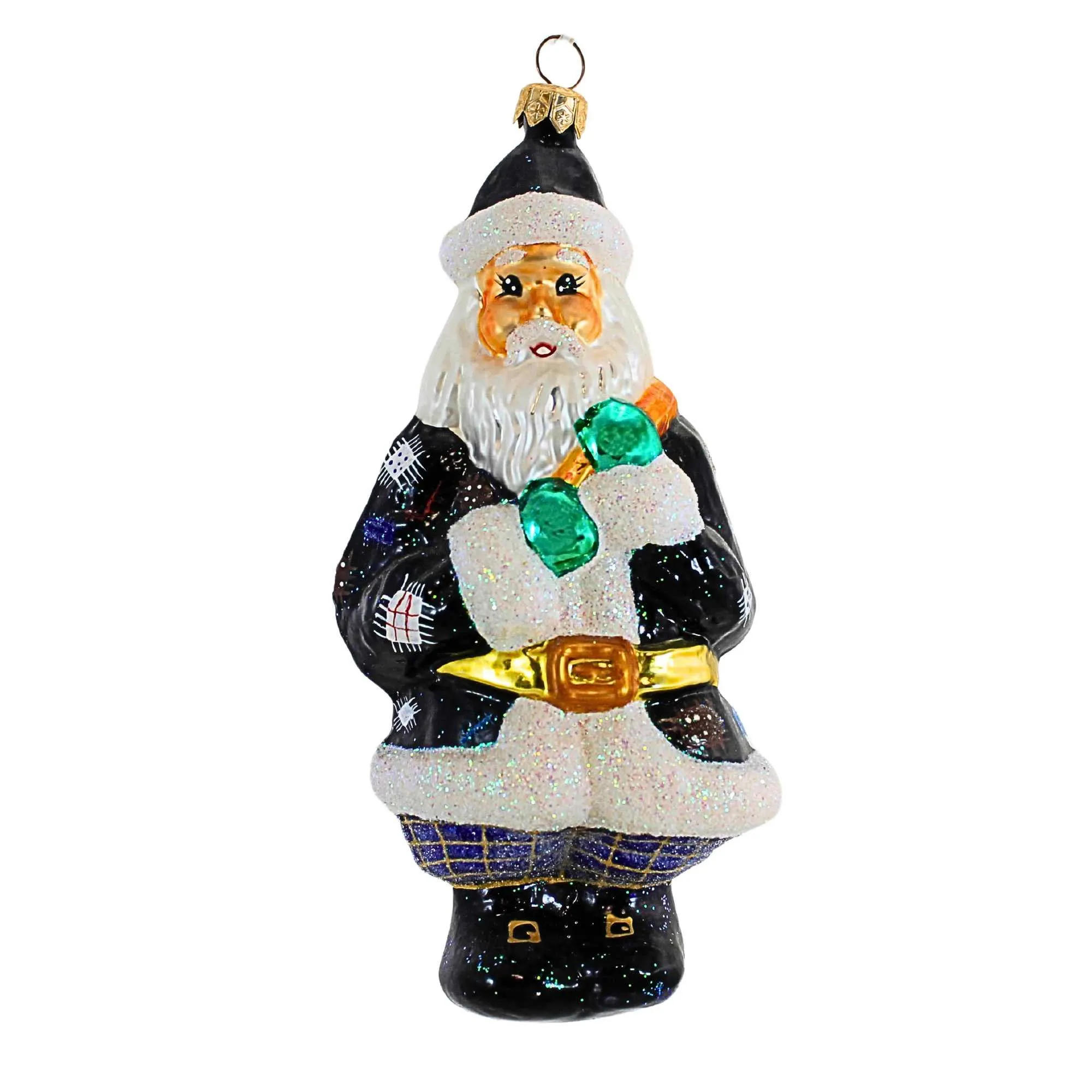 (1228) Christopher Radko Company Oxford Santa, 7.00 Inch, Ornament Christmas 972560