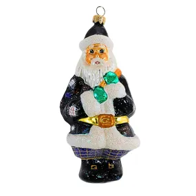 (1228) Christopher Radko Company Oxford Santa, 7.00 Inch, Ornament Christmas 972560