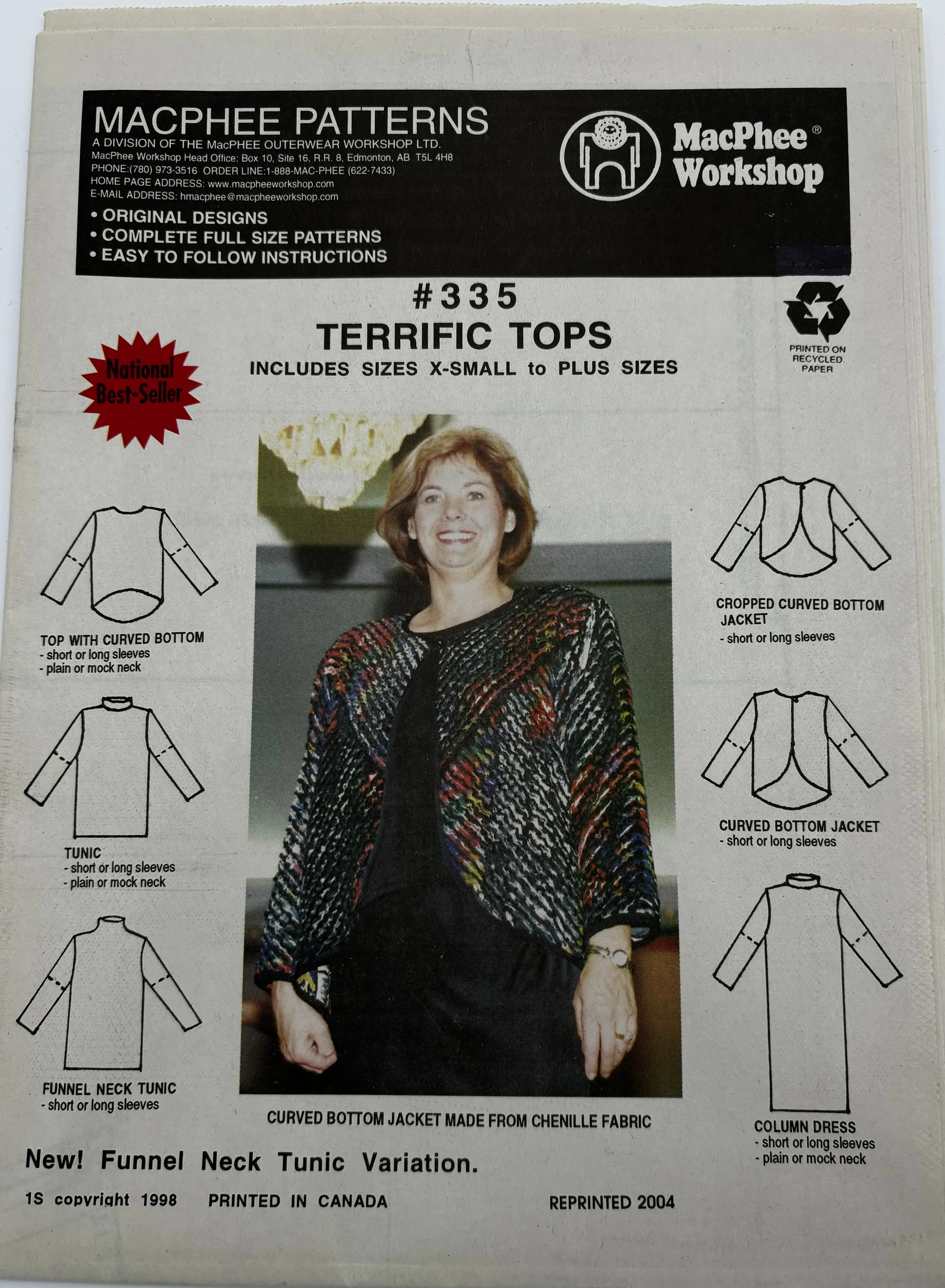 #335 TERRIFIC TOPS