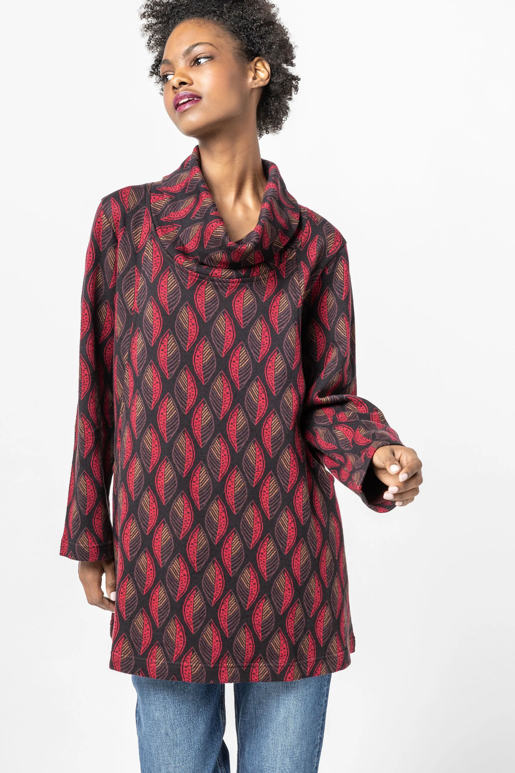 Acadia Weave Cowl Tunic