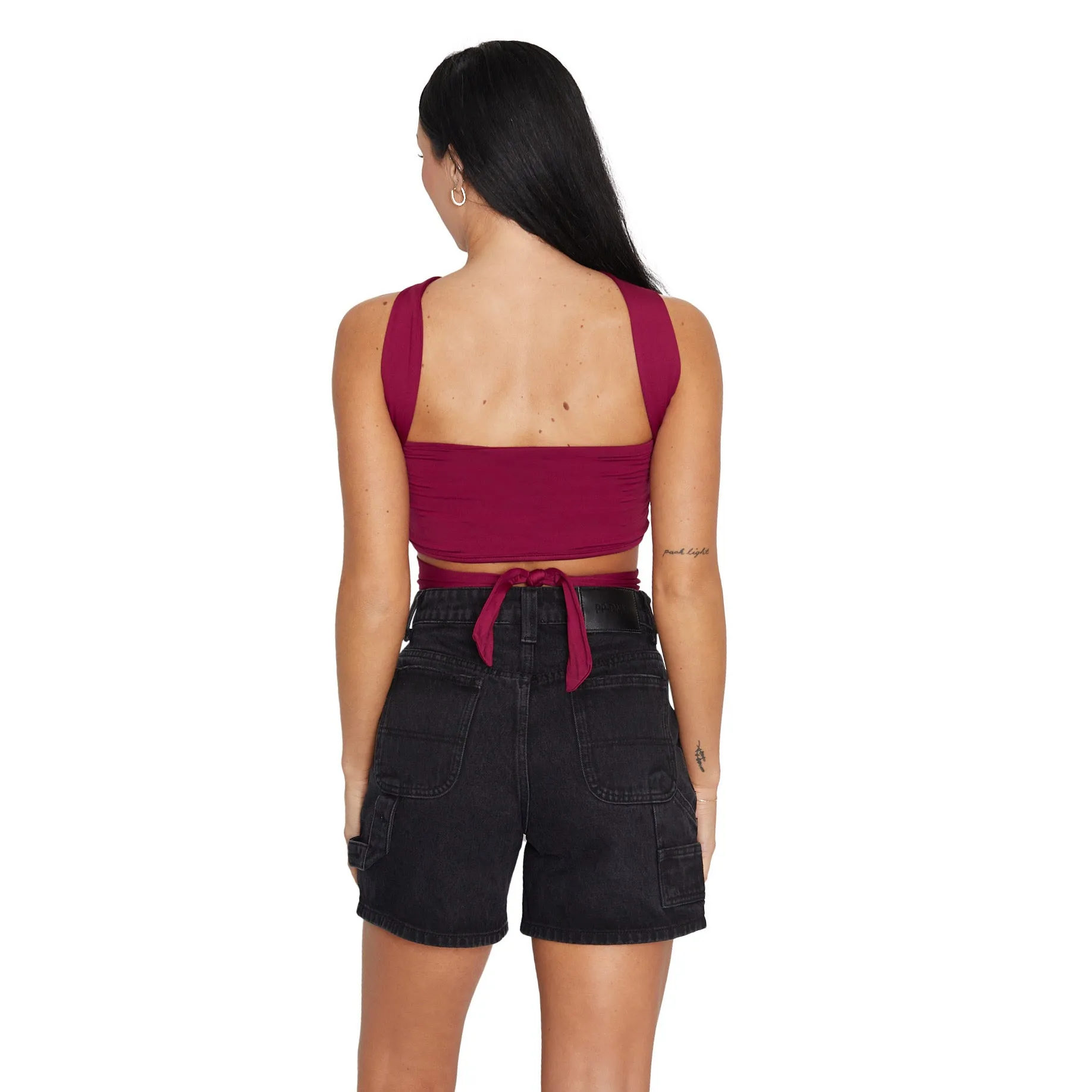 Arizona State ASU Maroon Multi Way Bandeau Top