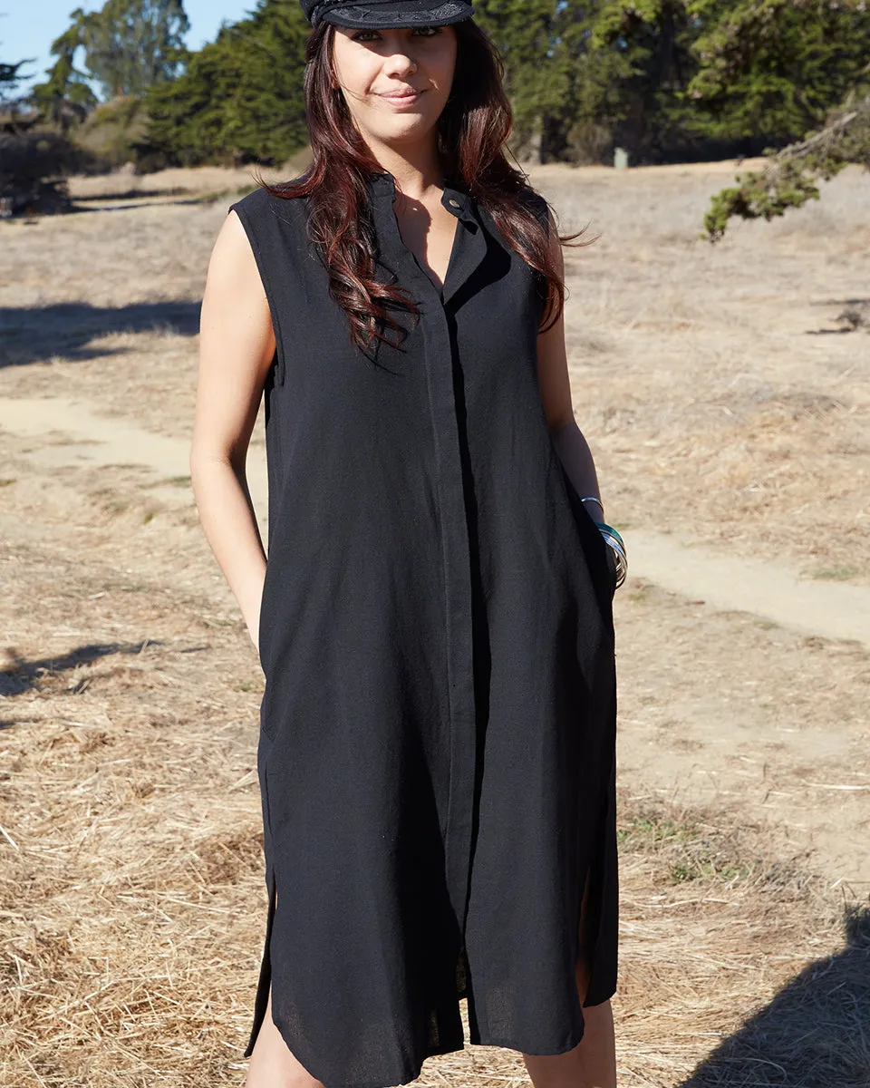Button-Down Tunic Dress