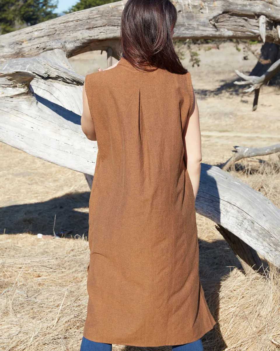 Button-Down Tunic Dress