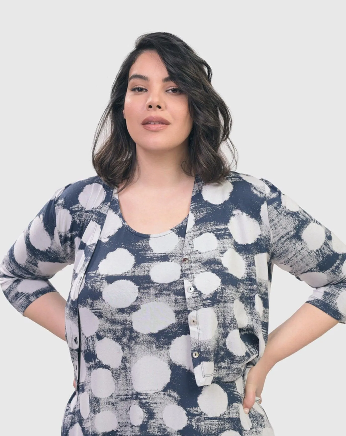 Cloud Crop Cardy Jacket, Navy