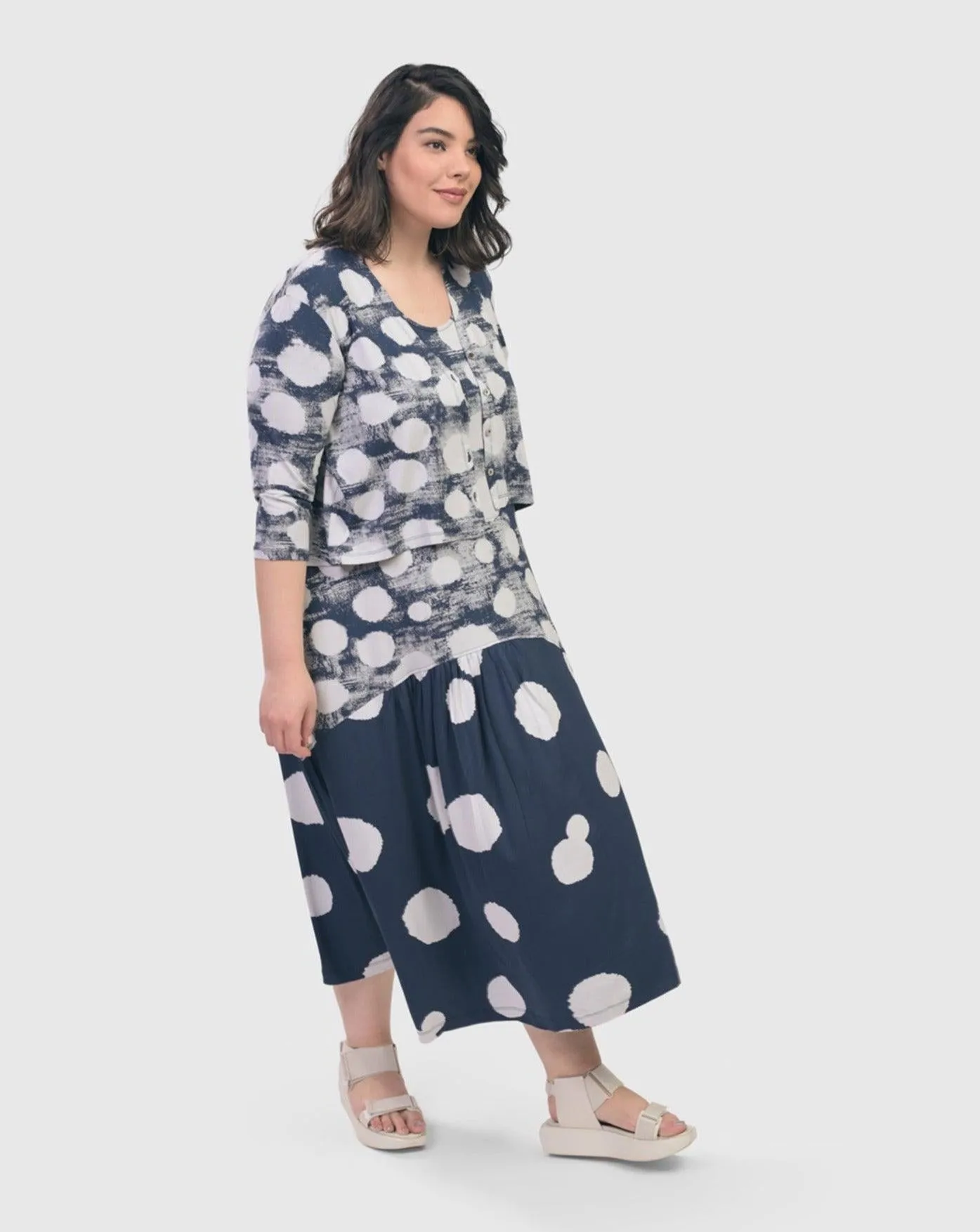Cloud Crop Cardy Jacket, Navy
