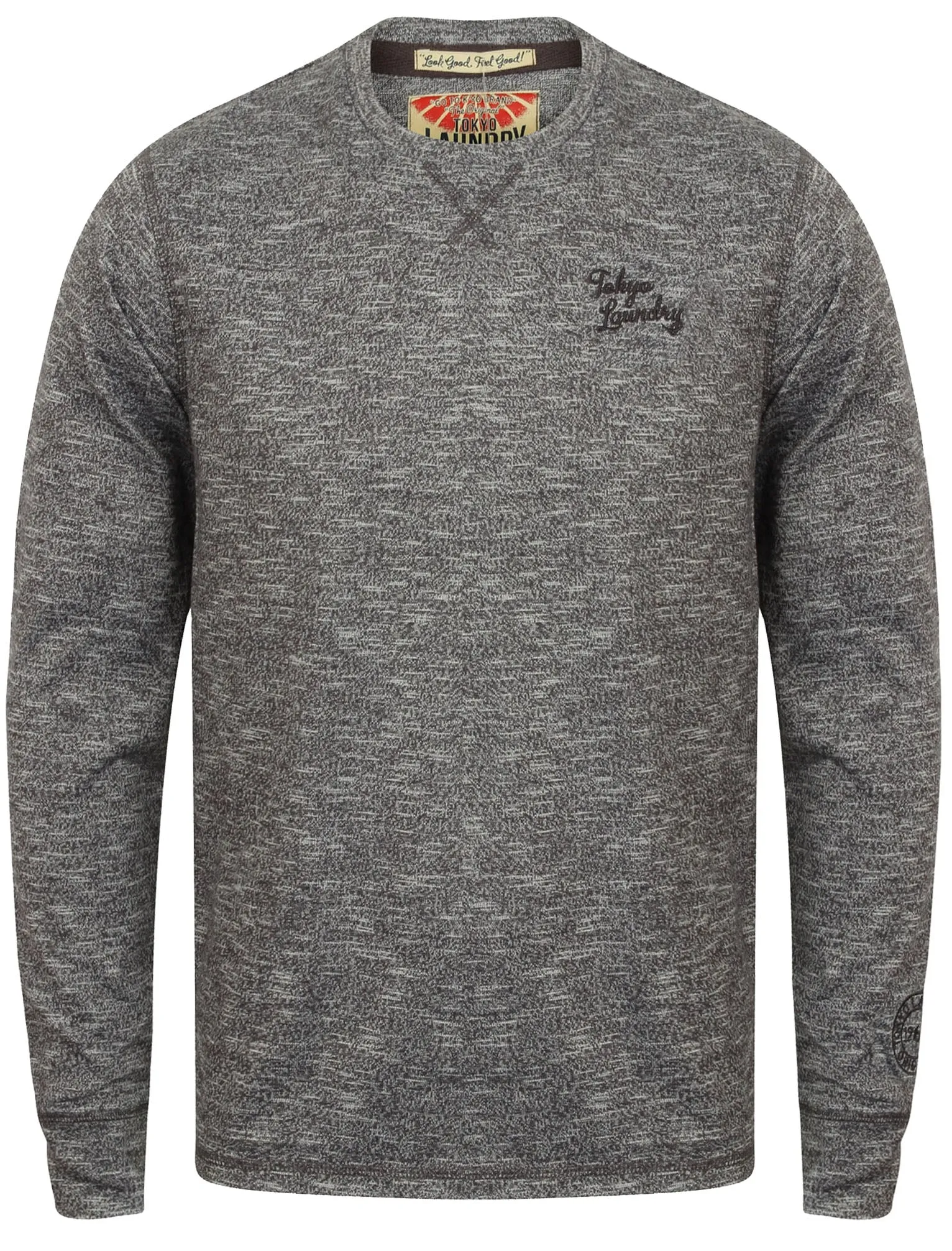 Dawsons Ridge Long Sleeve Top in Charcoal - Tokyo Laundry
