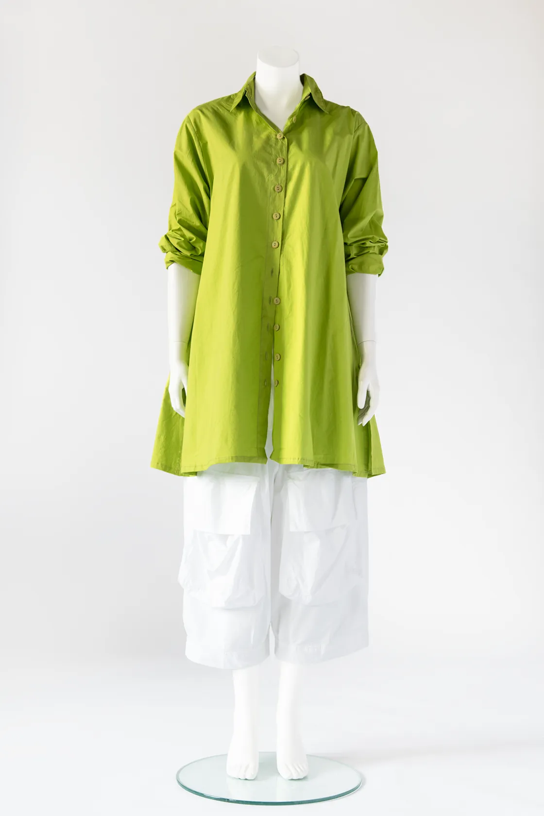 Dublin Shirt in Lime Carnaby