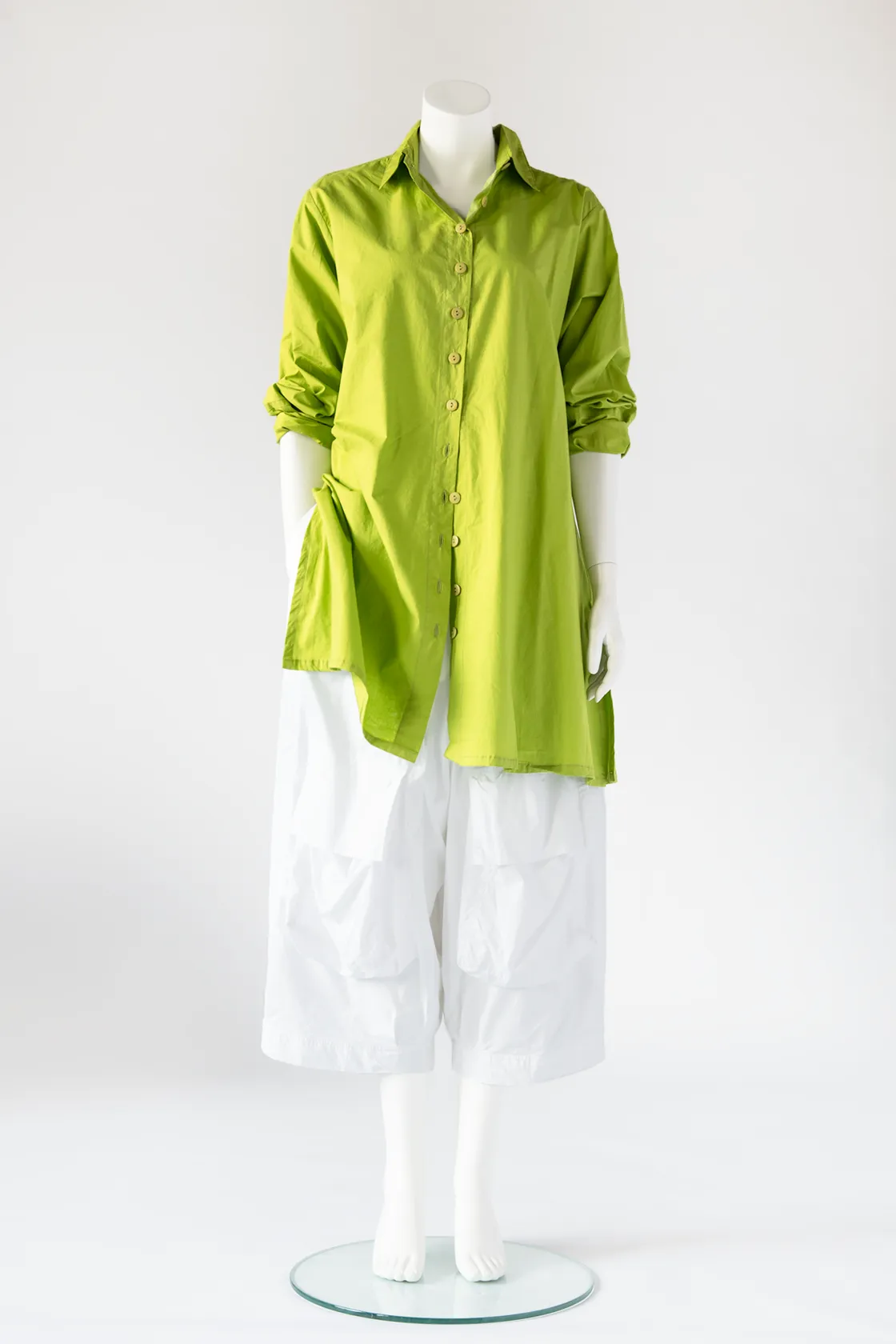 Dublin Shirt in Lime Carnaby