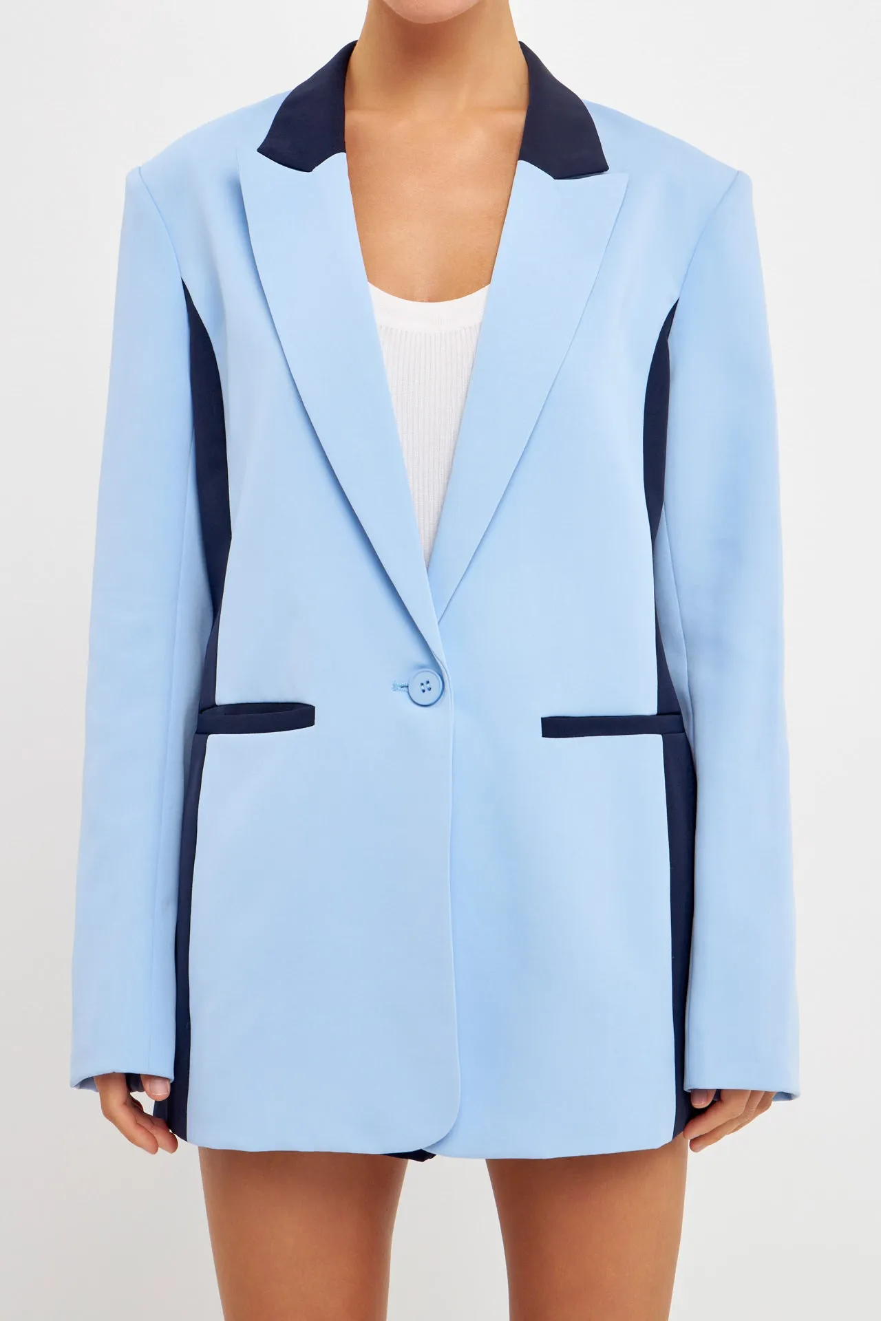 Endless Rose - Colorblock Blazer