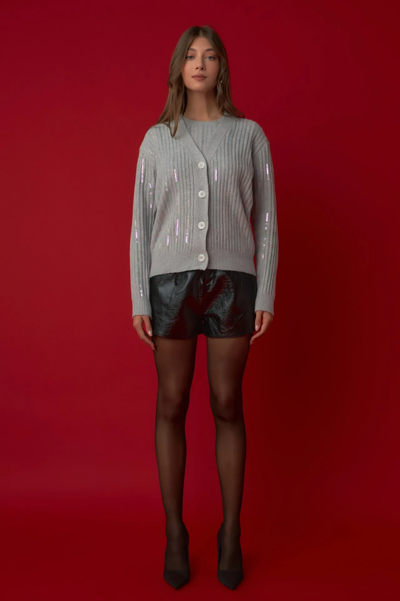 Endless Rose - Sequins Cardigan