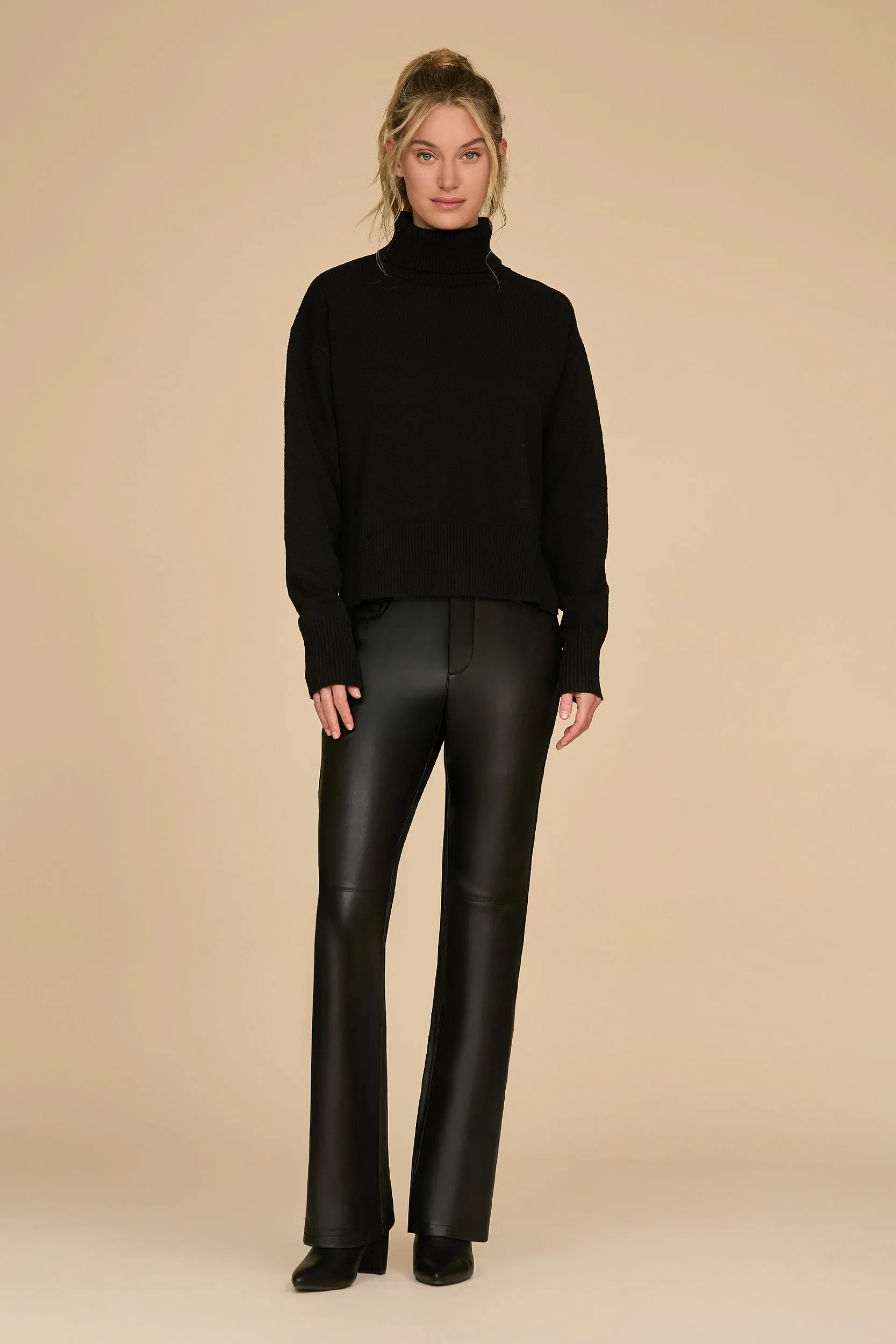 Gia Ultra Soft Sweater - Black