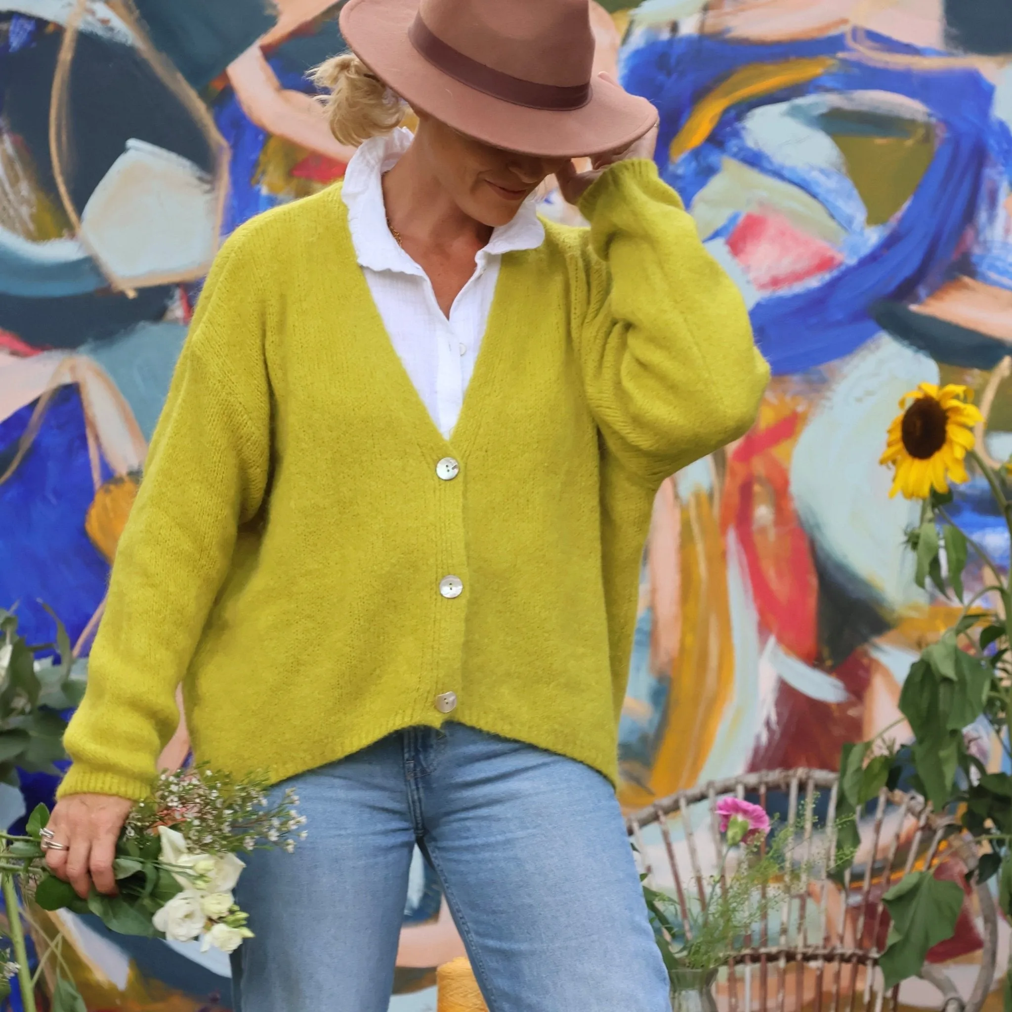 Gilet Gina piccalilli