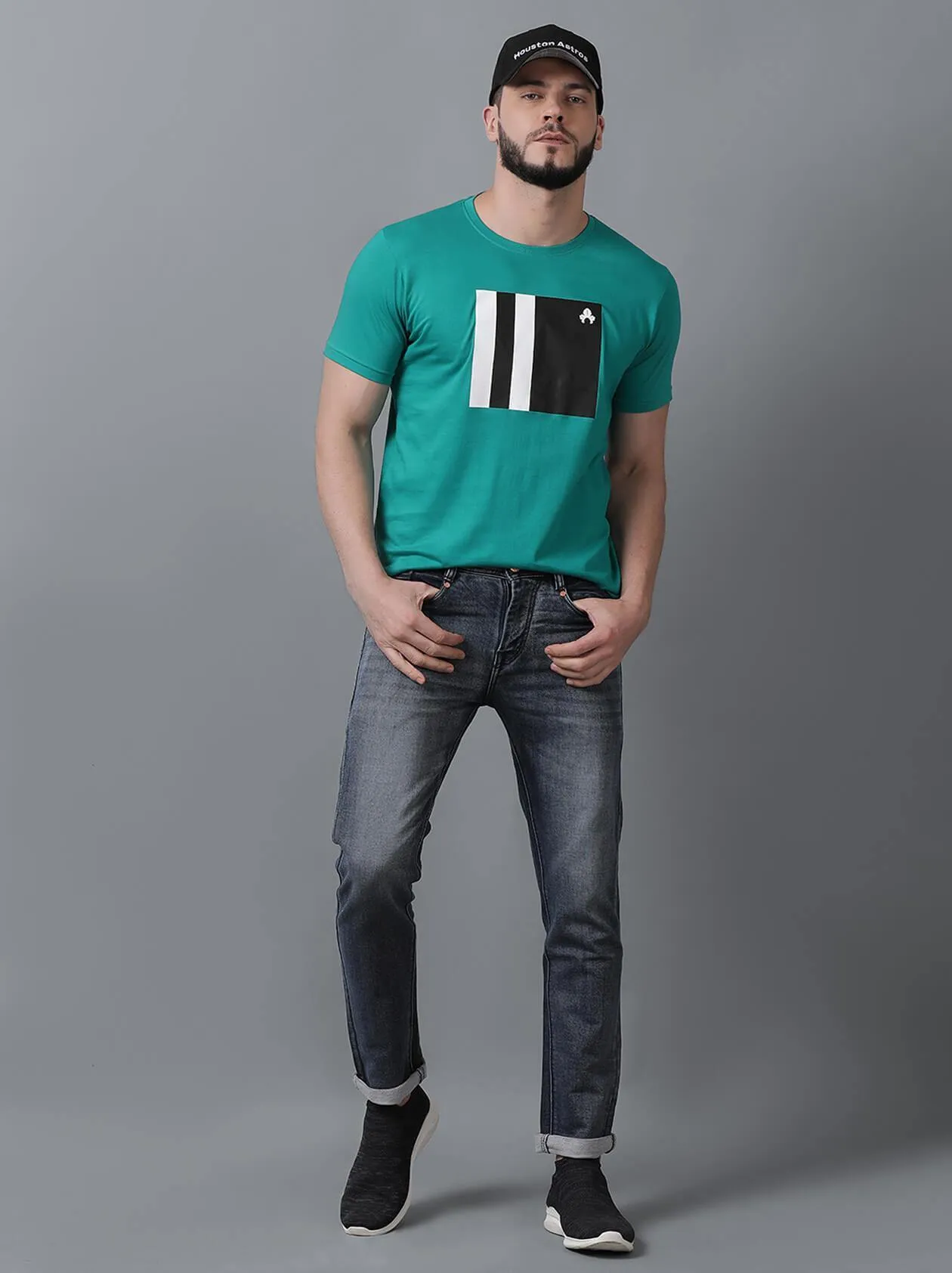 Green Mens T-Shirt (MAQUIRE 1006)