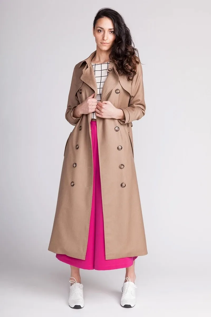 Isla Trench Coat - Named Clothing - Sewing Pattern