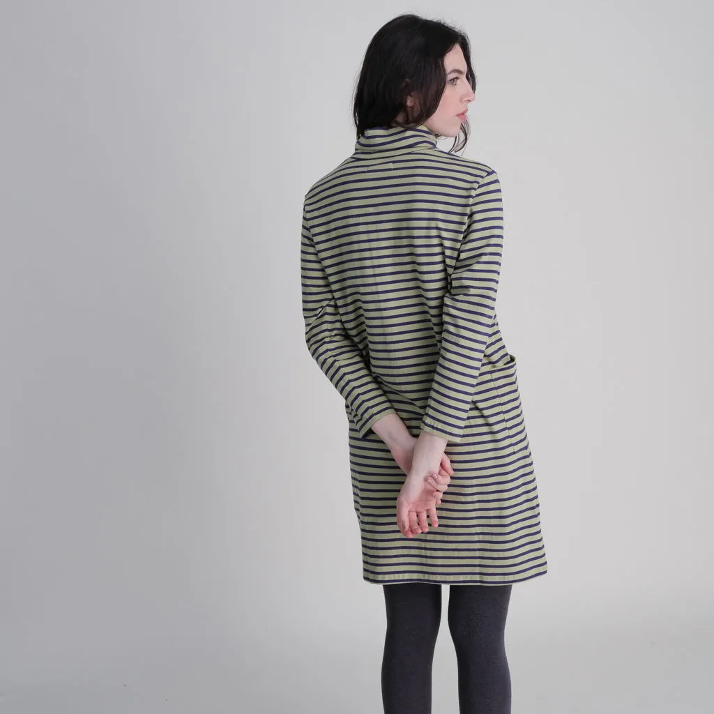Lola Turtle Neck Striped Tunic