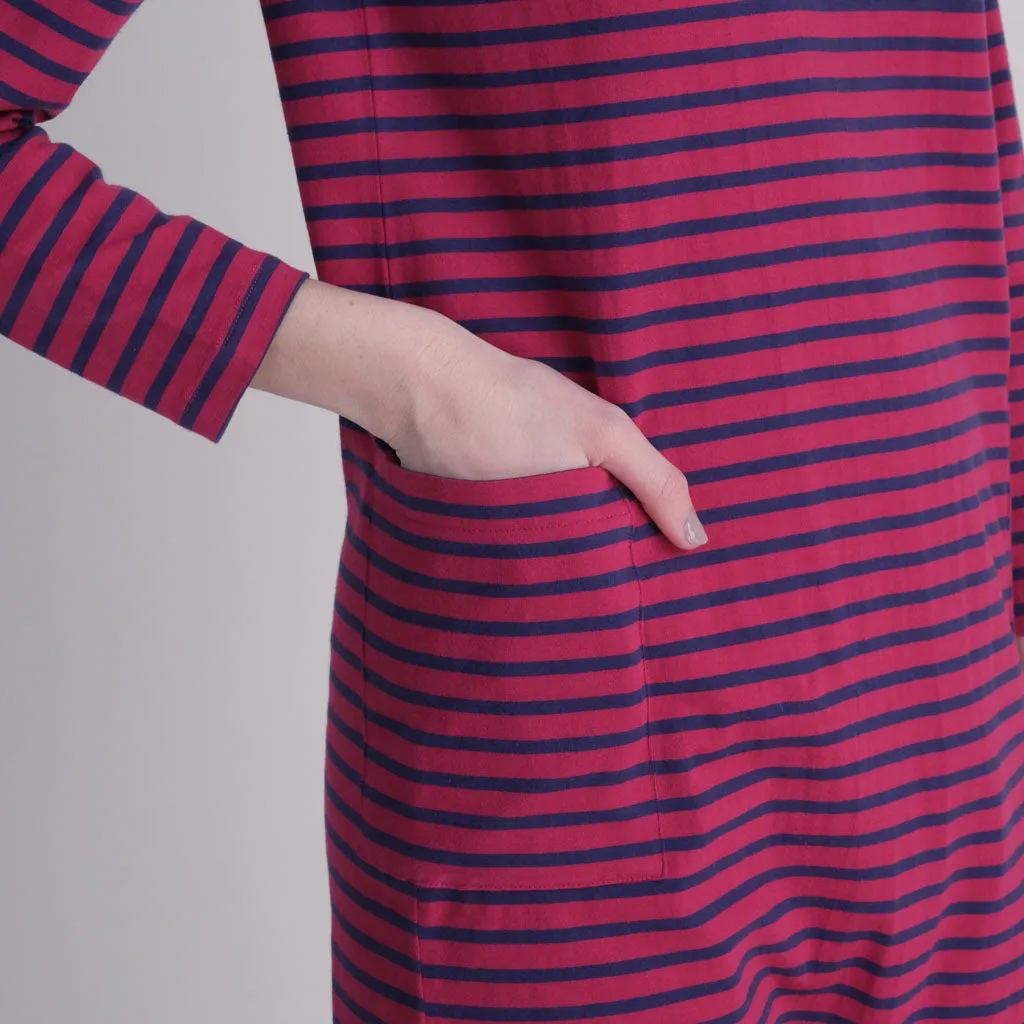 Lola Turtle Neck Striped Tunic