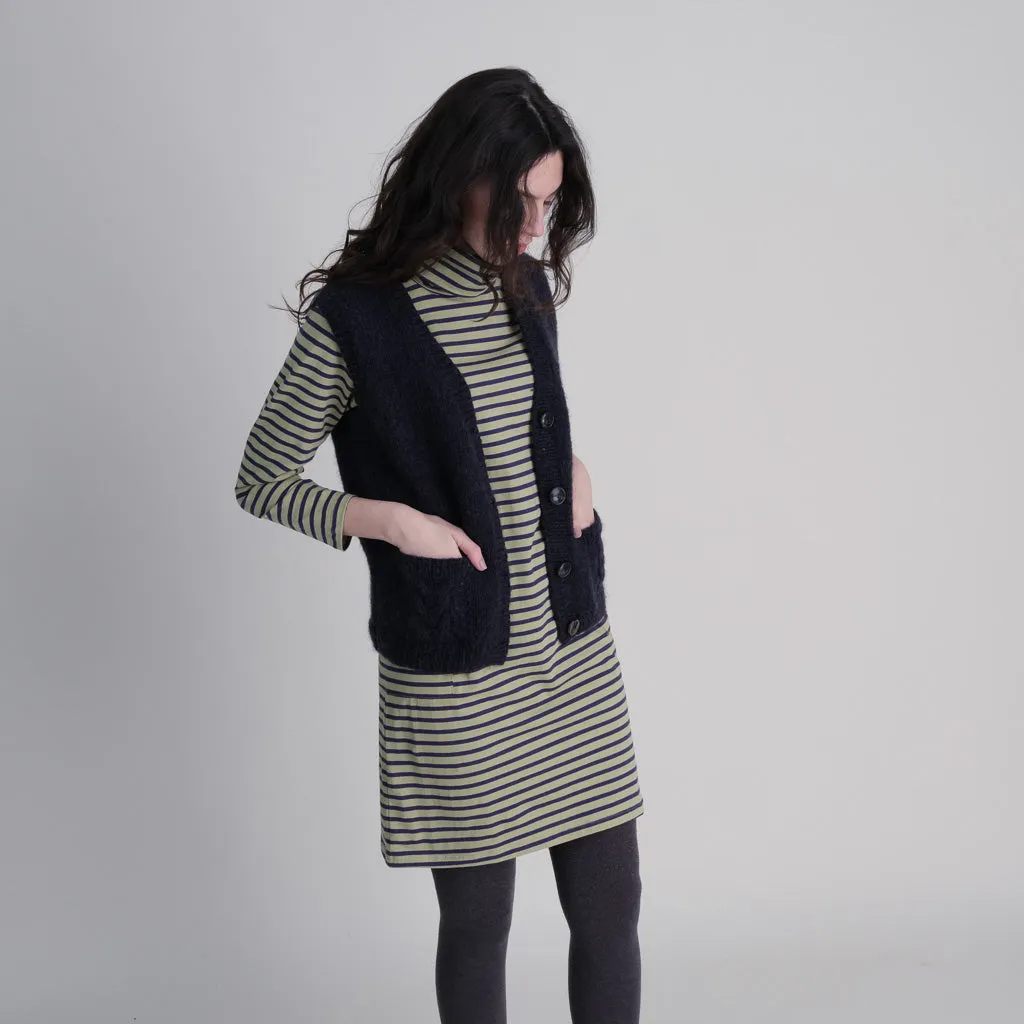 Lola Turtle Neck Striped Tunic