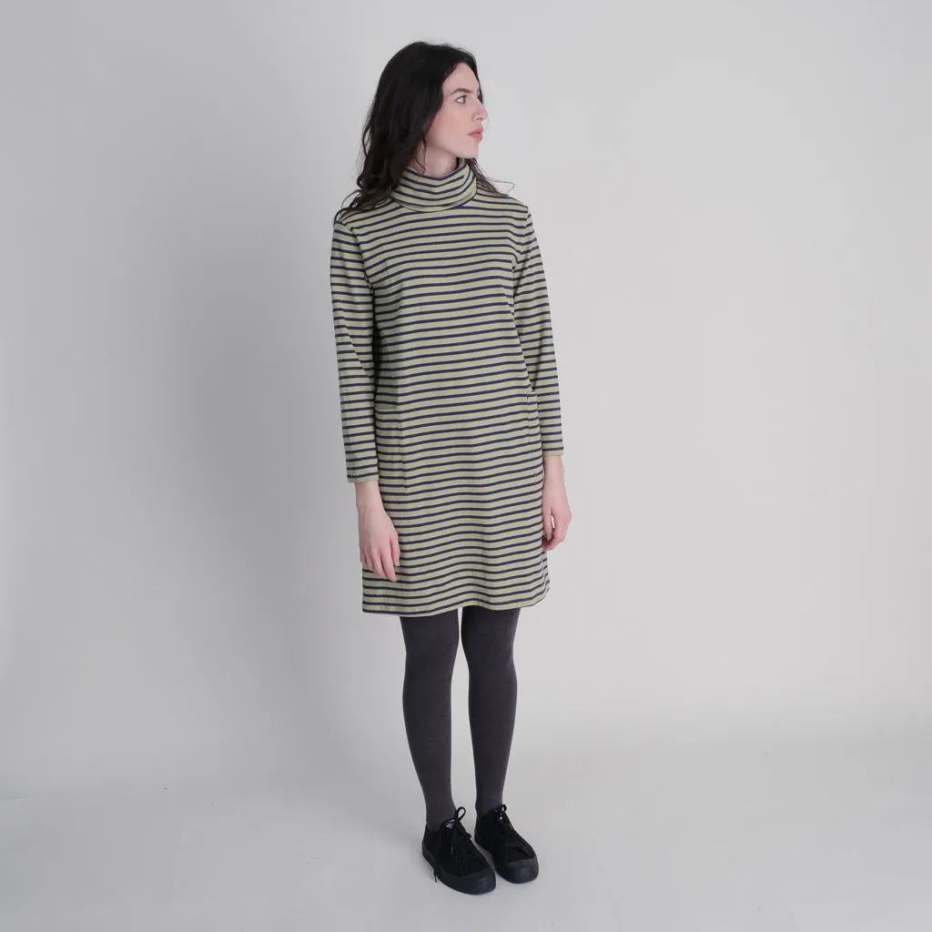 Lola Turtle Neck Striped Tunic