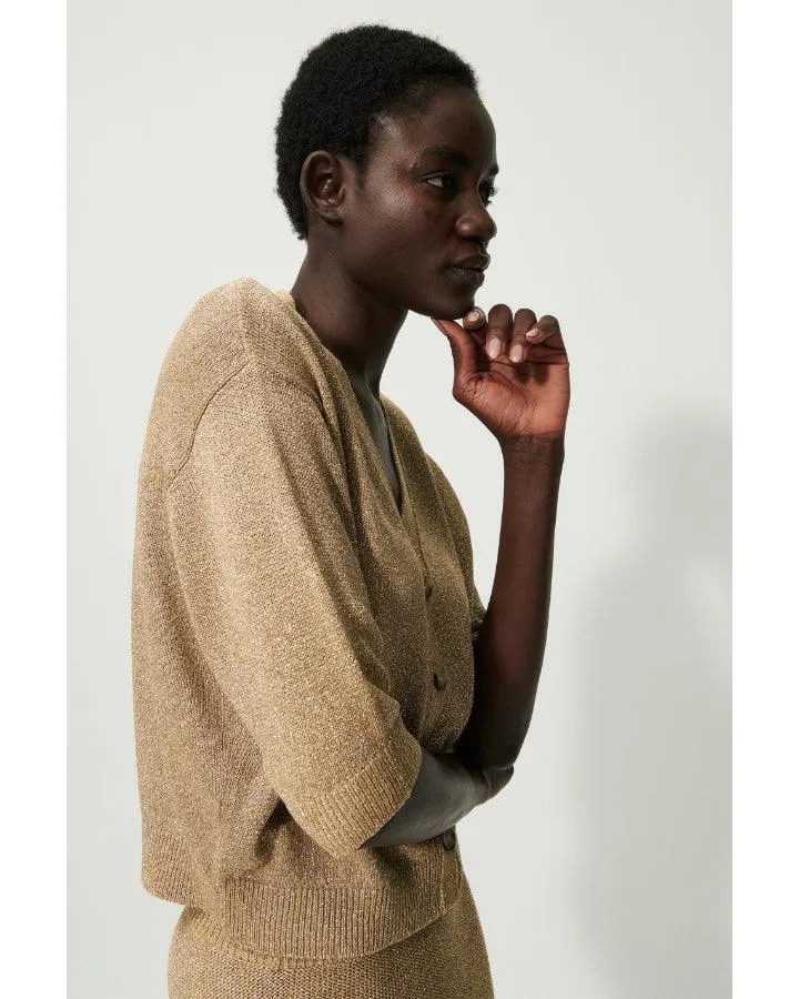 Luisa Cerano Lurex Cardigan