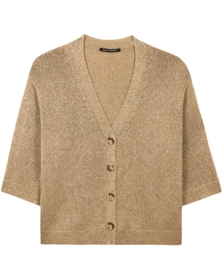 Luisa Cerano Lurex Cardigan