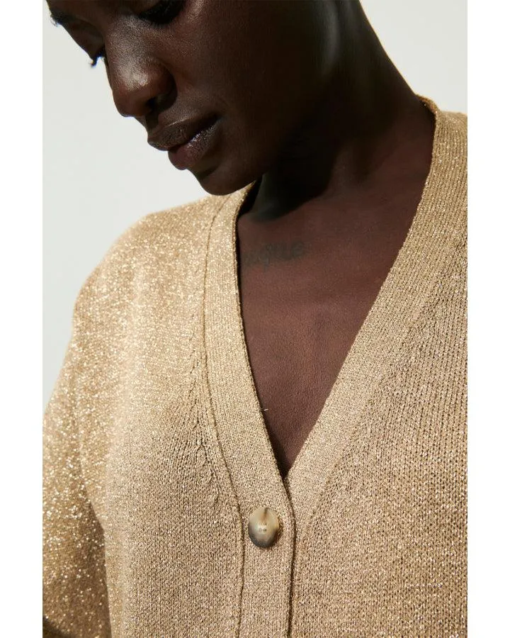 Luisa Cerano Lurex Cardigan