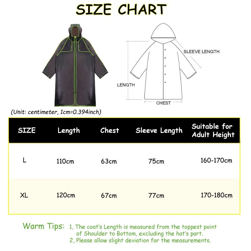 New Design Multi-functional Quality Waterproof Reusable Long Hooded Bicycle Women Raincoat Men Motorcycle Trench Coat