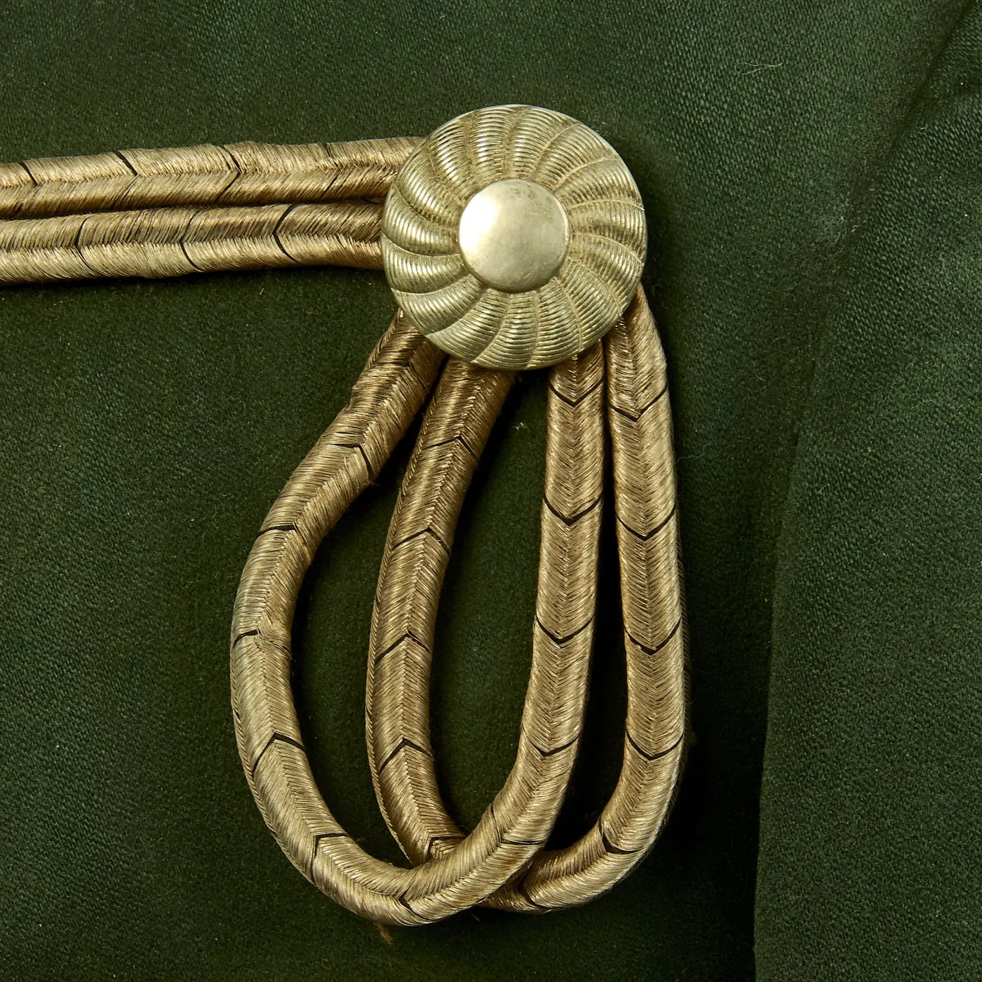 Original Imperial German WWI Hussars Atilla Green Dress Jacket