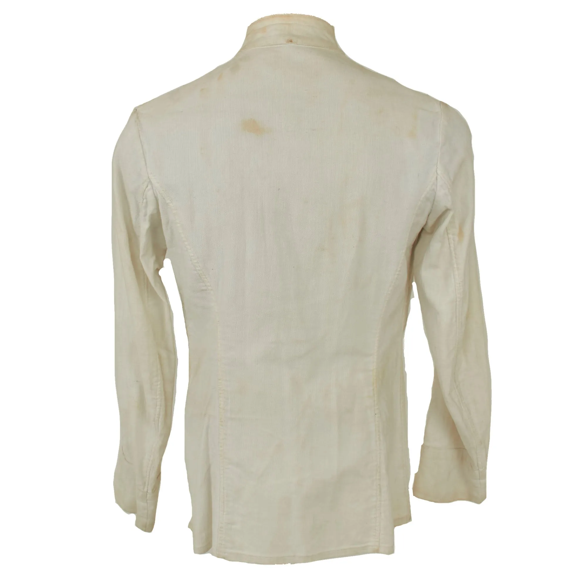 Original Soviet WWII Era M-1943 Officers Summer White Kitel Uniform Tunic