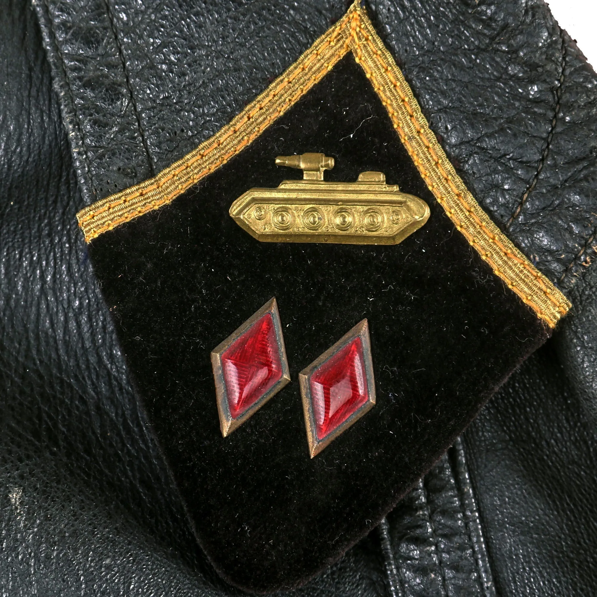 Original Soviet WWII Red Army General Poluboyarov Pavel Pavlovich, Commander of the 4th Guards Tank Corps Uniform - Formerly Part of the A.A.F. Tank Museum