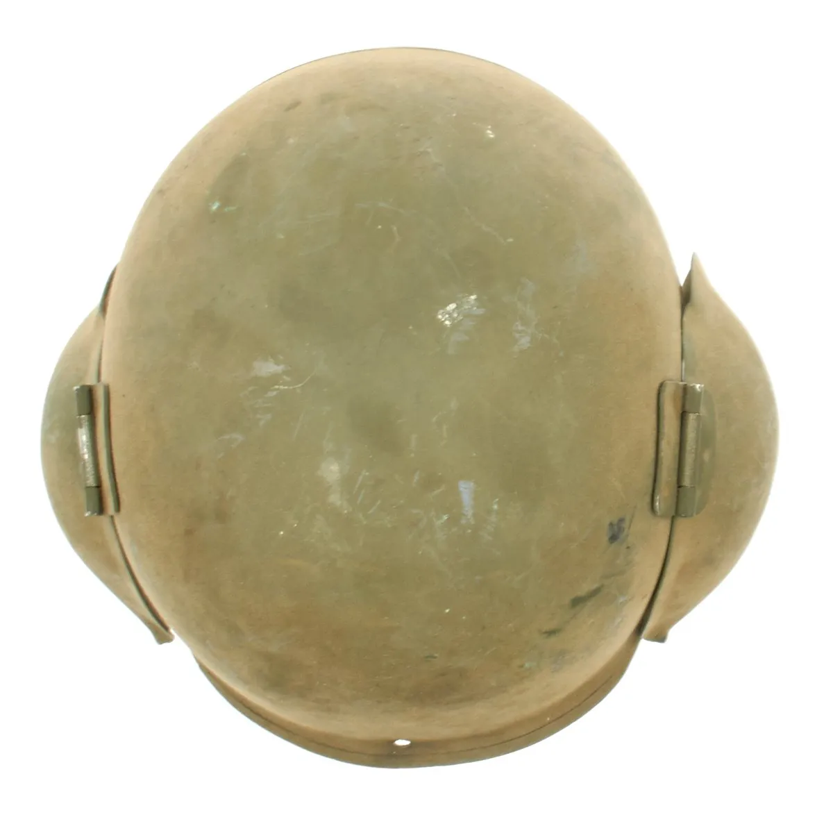 Original U.S. WWII USAAF Bomber Crew M5 Steel FLAK Helmet - Complete & Unissued