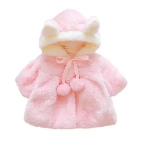"Bunny Cutie" Plush Kid's Coat