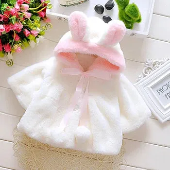 "Bunny Cutie" Plush Kid's Coat