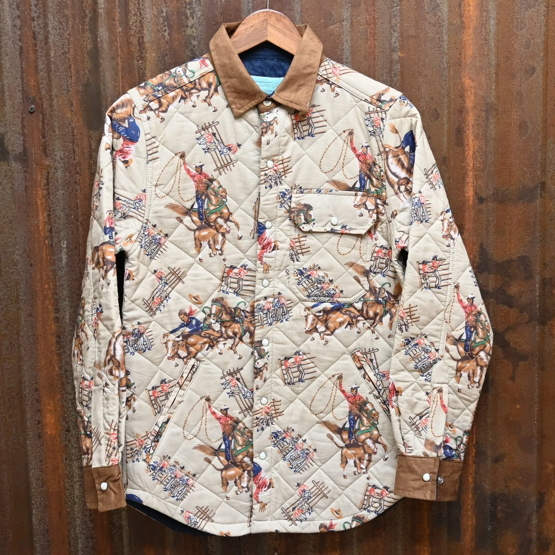 Roxanne Shacket in Beige