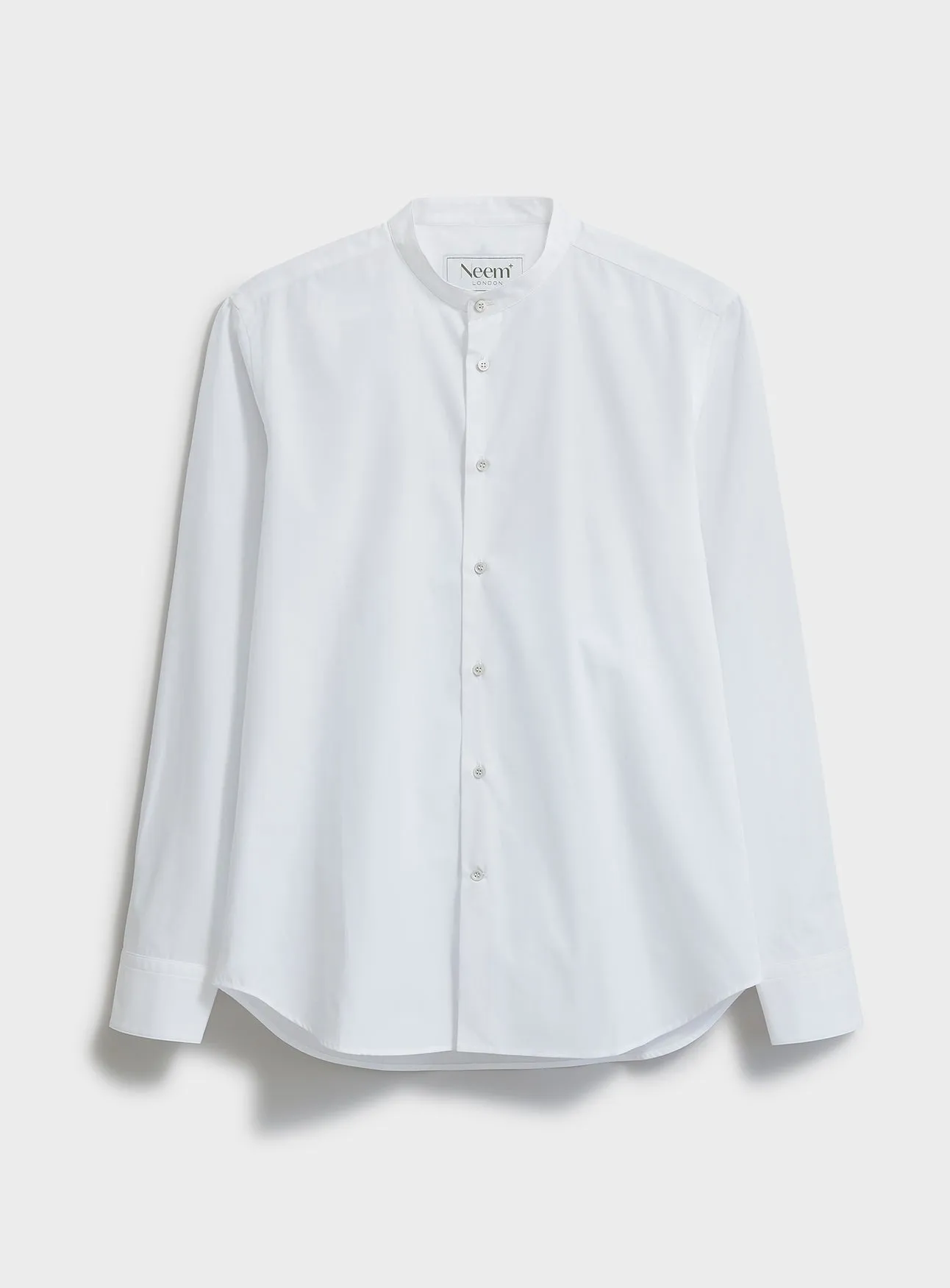 Set 1: Neem Black Bomber Rain Jacket   White Nehru Shirt   Navy Soft Pleated Trousers