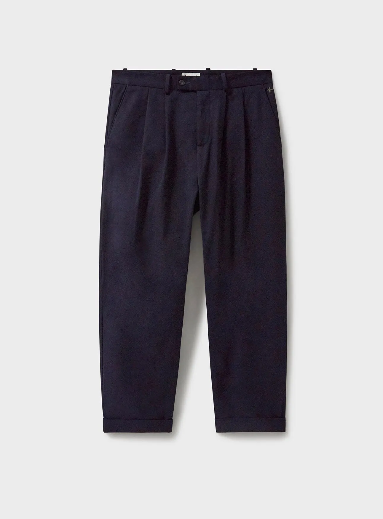 Set 1: Neem Black Bomber Rain Jacket   White Nehru Shirt   Navy Soft Pleated Trousers