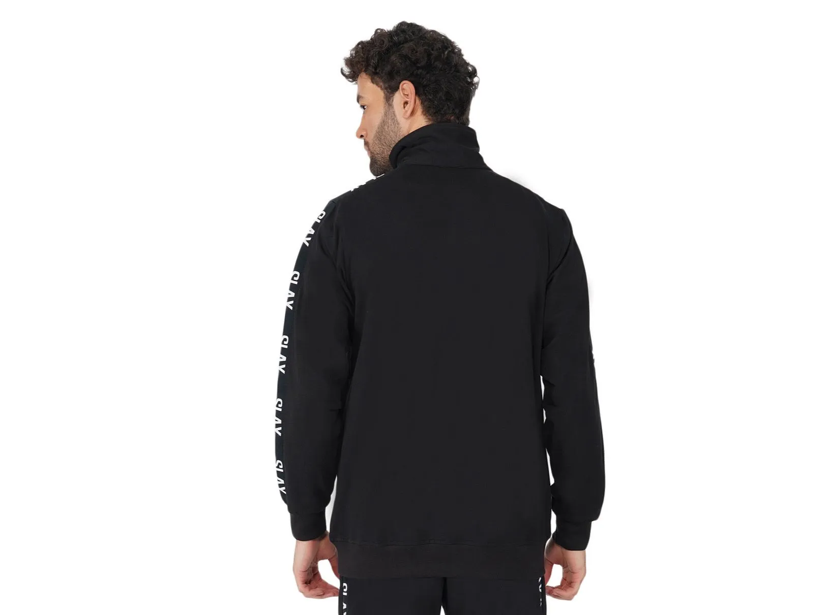 SLAY. Classic Men's Limited Edition Black Bomber Jacket