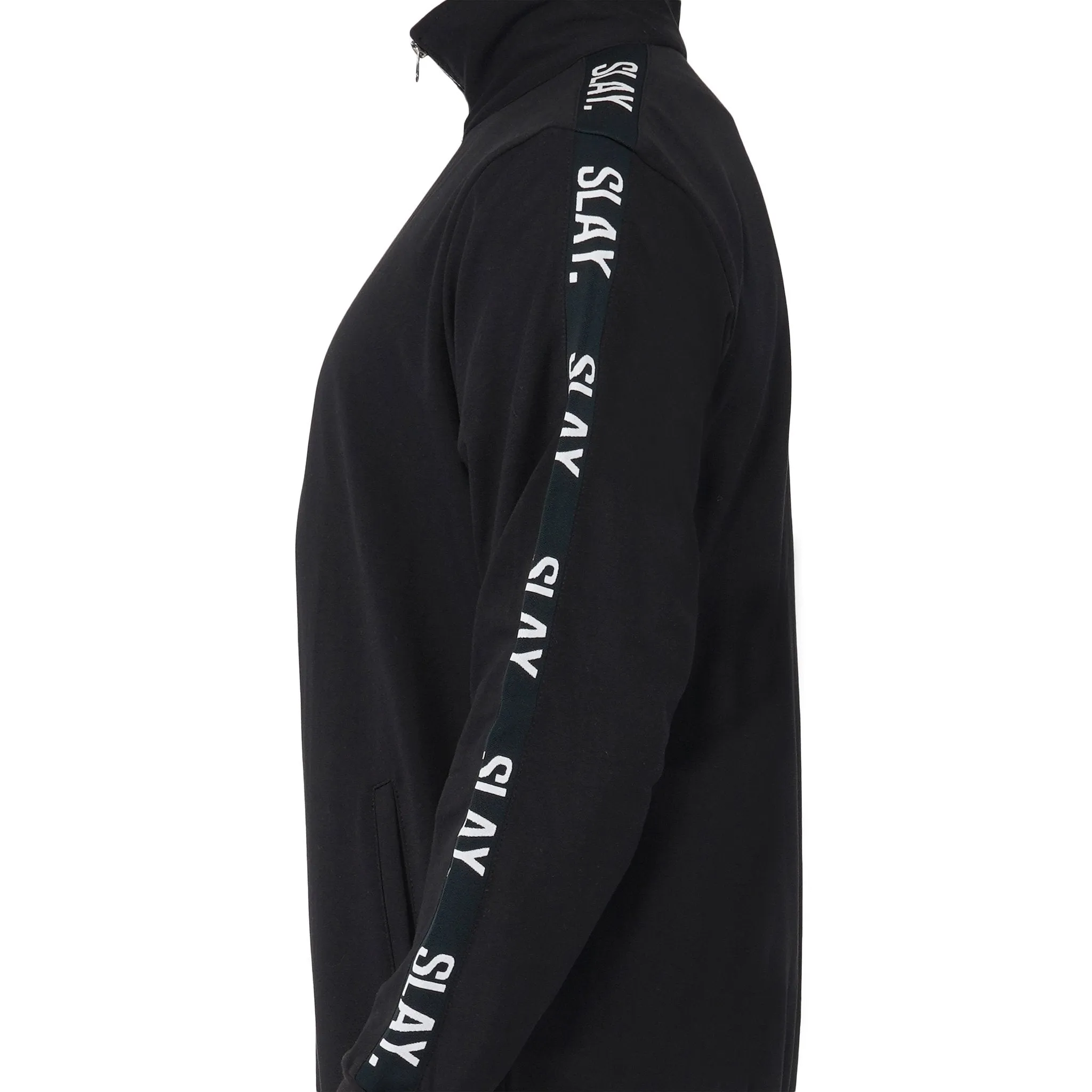 SLAY. Classic Men's Limited Edition Black Bomber Jacket