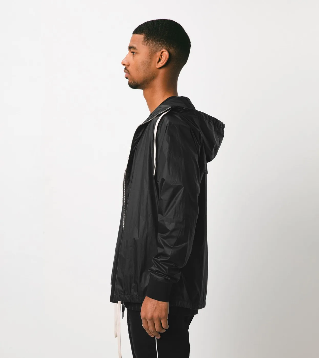Storm Spray Jacket Scratched Black - Sale