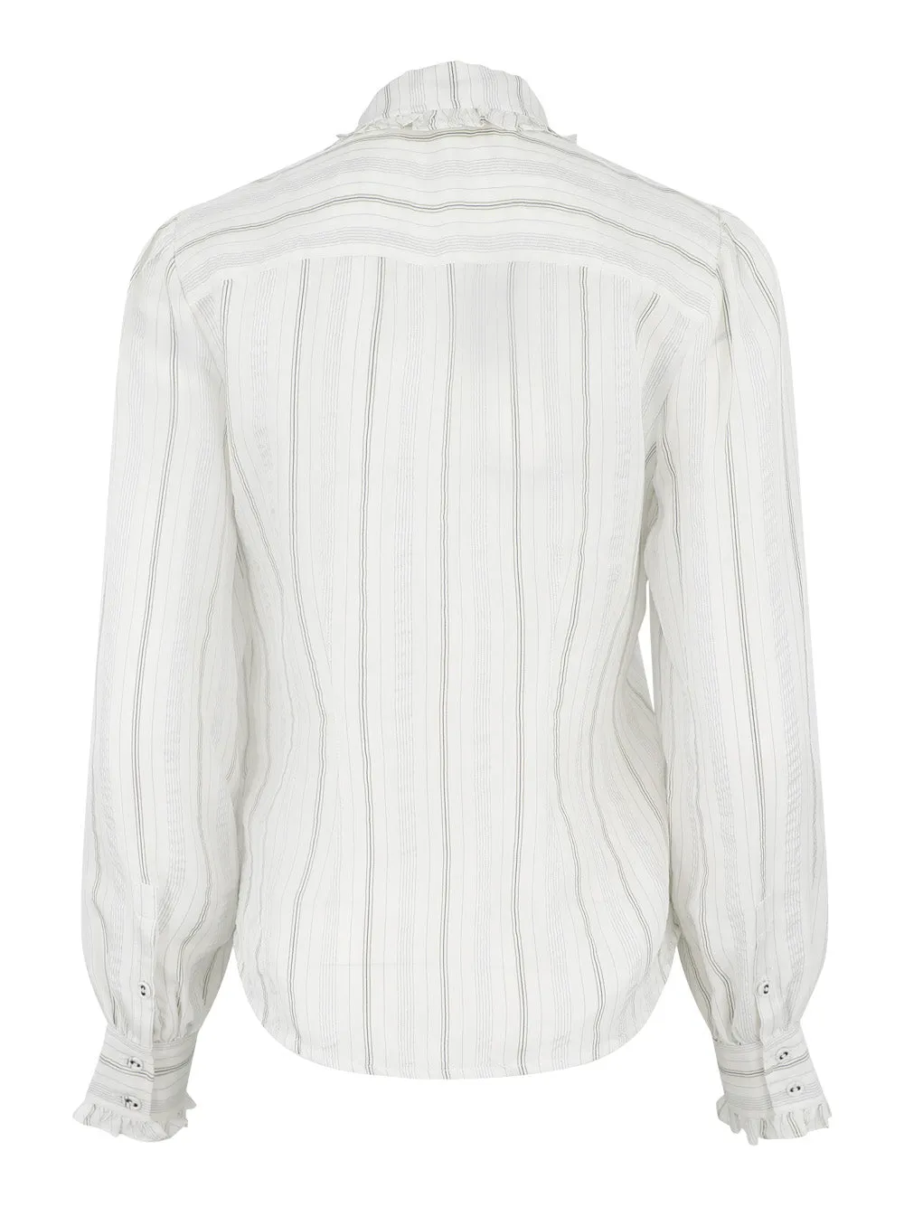 Ulla Johnson Vedra Blouse in Chalk