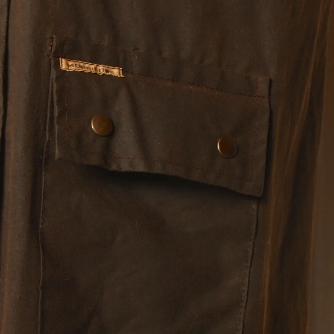 Vintage 80's Australian Oilskin Drover's Trench Coat