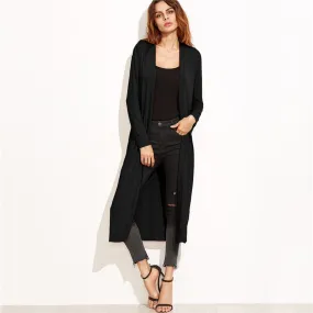 Women's Autumn Casual Collarless Cardigan
